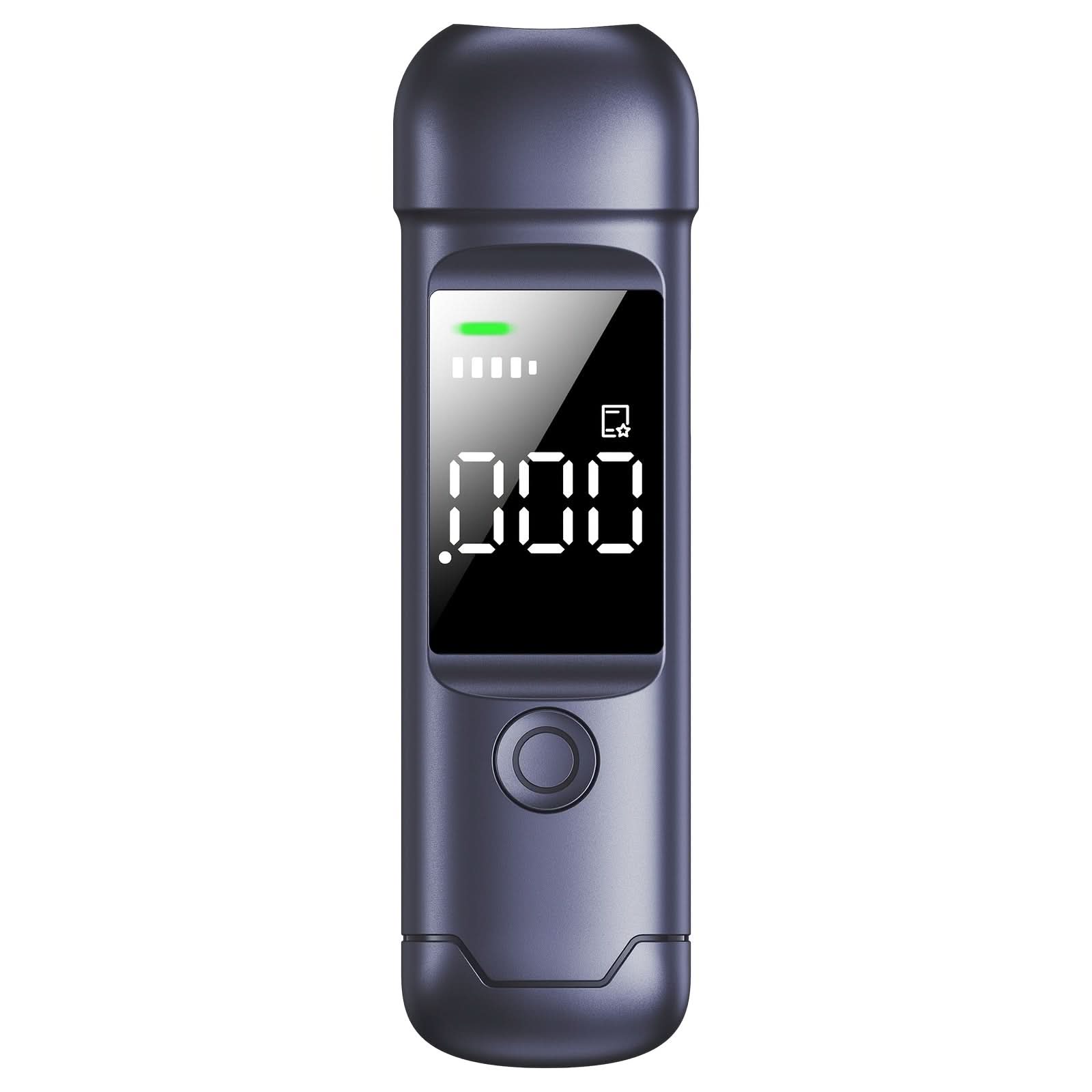 Mini Alcohol Tester – USB Rechargeable Breath Analyzer