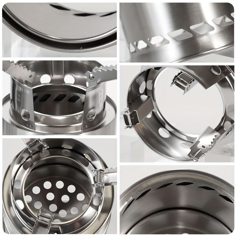 Portable Camping Stove for Wood Burning