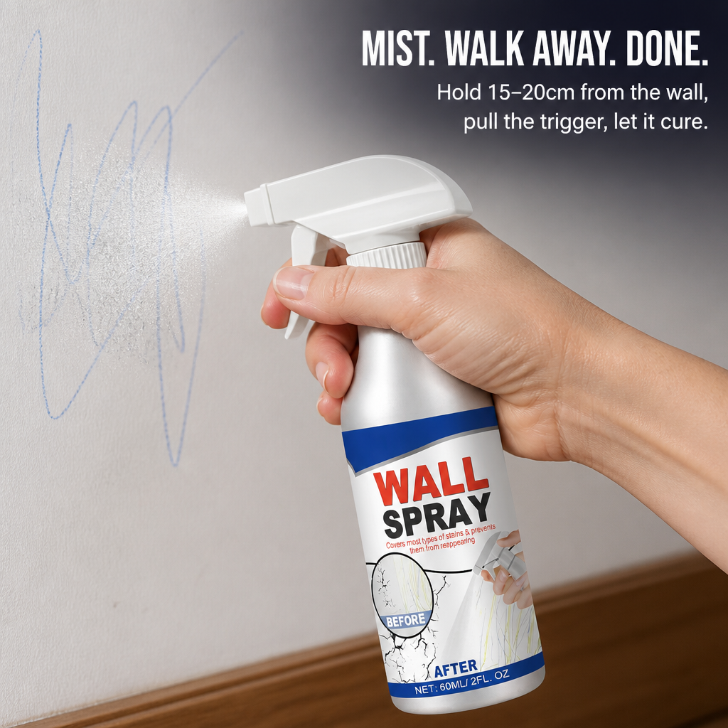 VeroCraft™ — Conceal Cracks, Scuffs & Marks Without Repainting the Wall