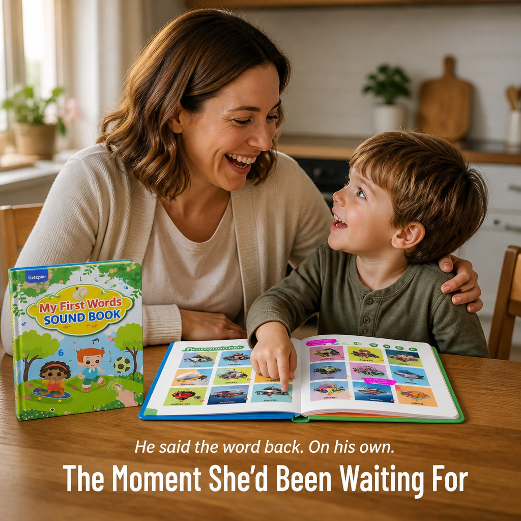 SparkSpeak™ — Have Your Toddler Speaking Genuine English Words Without Needing Another Tablet