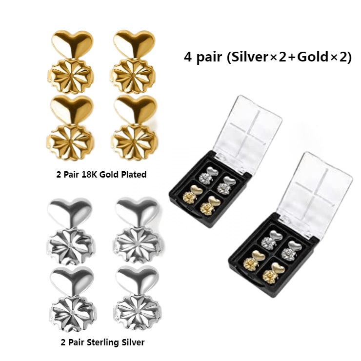 VivaLift™ Earring Supports — Instantly Lift Earrings for Bold, Youthful Confidence