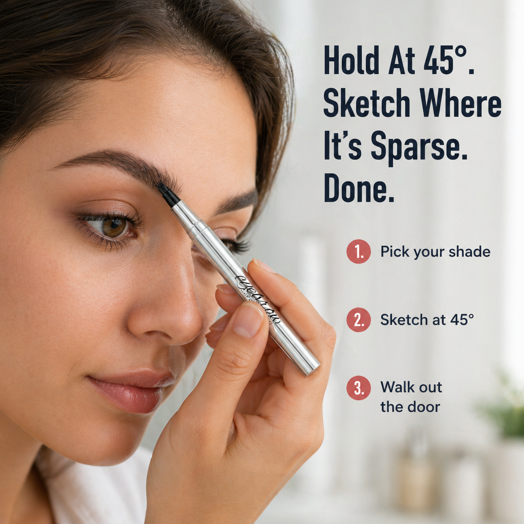 LumiFleur™ — Draw Naturally Real Brows Without the Microblading Chair