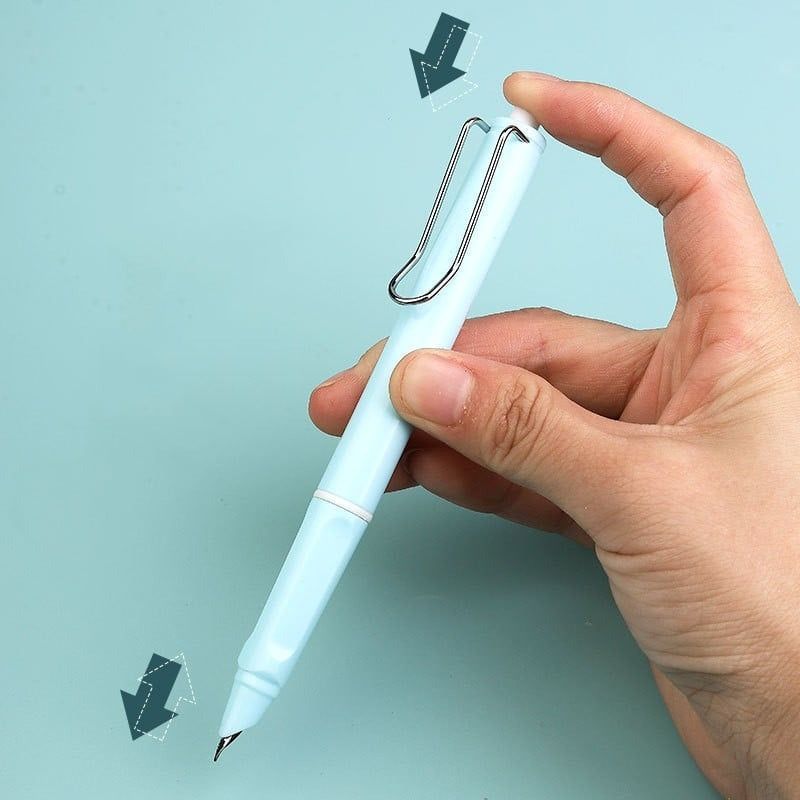 Fountain Pen | Push-Button Operation | Fluid Writing | WriteSpout