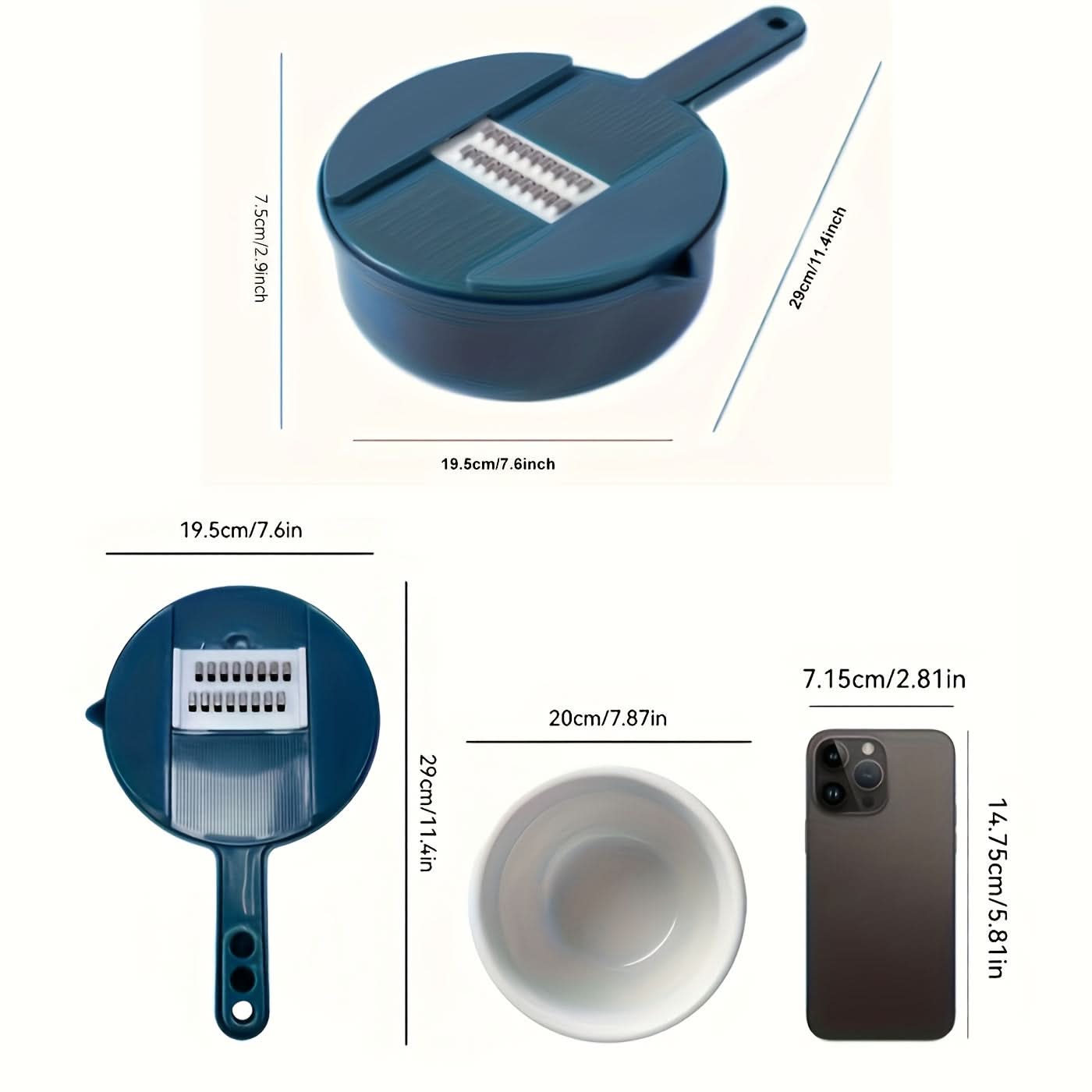 12-in-1 Multifunctional Vegetable Slicer and Chopper
