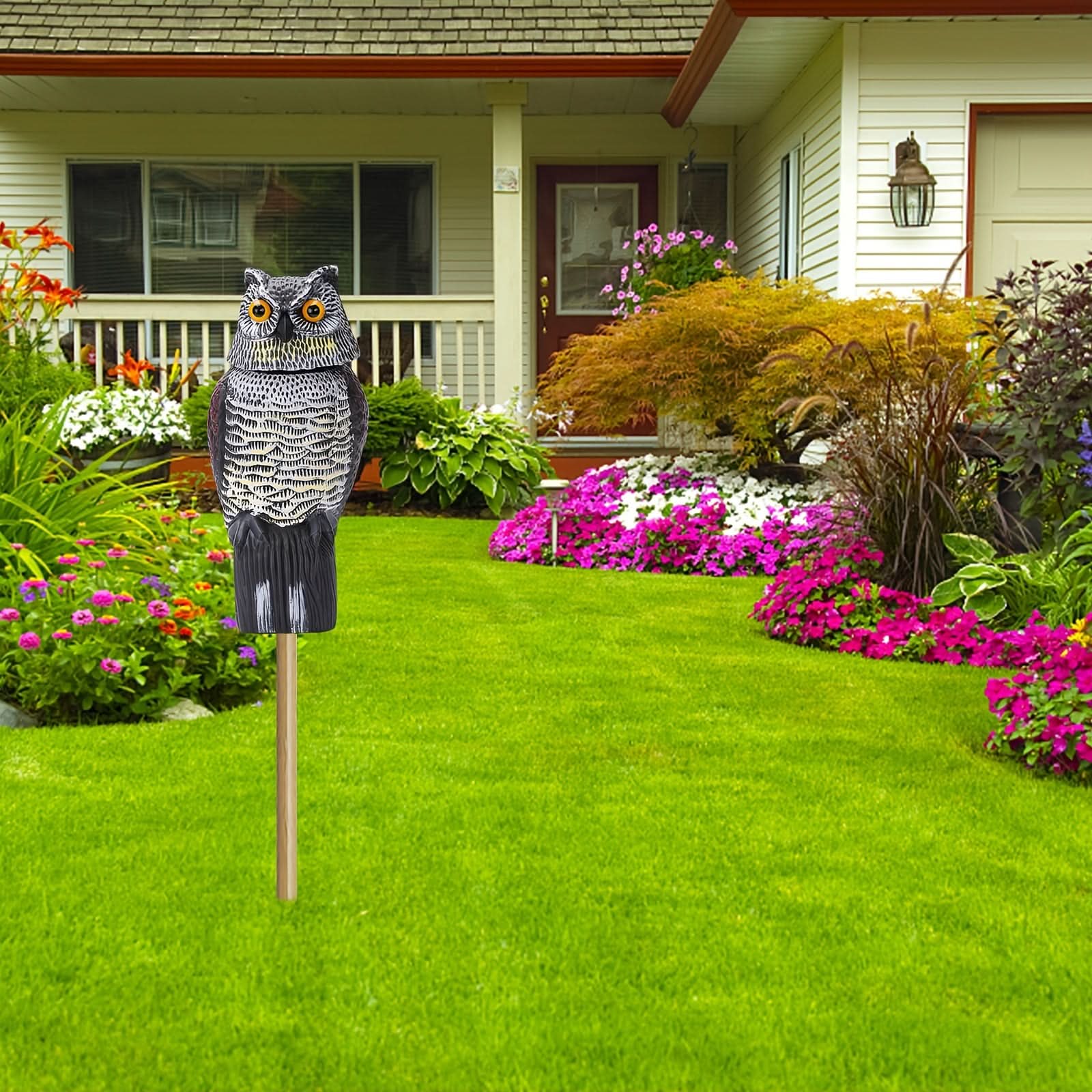 Garden Bird Protection Fake Owl Decoy