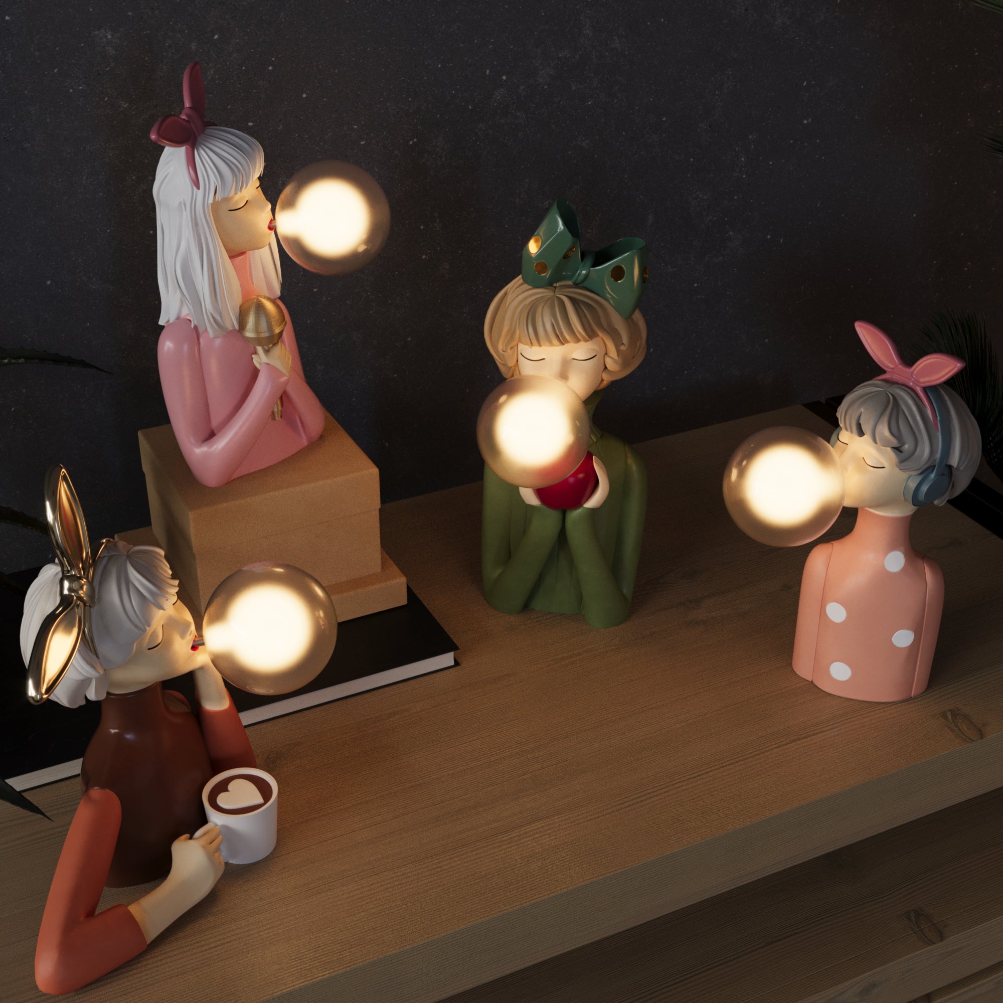 DecoGlam | Artisan Sisters Desk Lamp