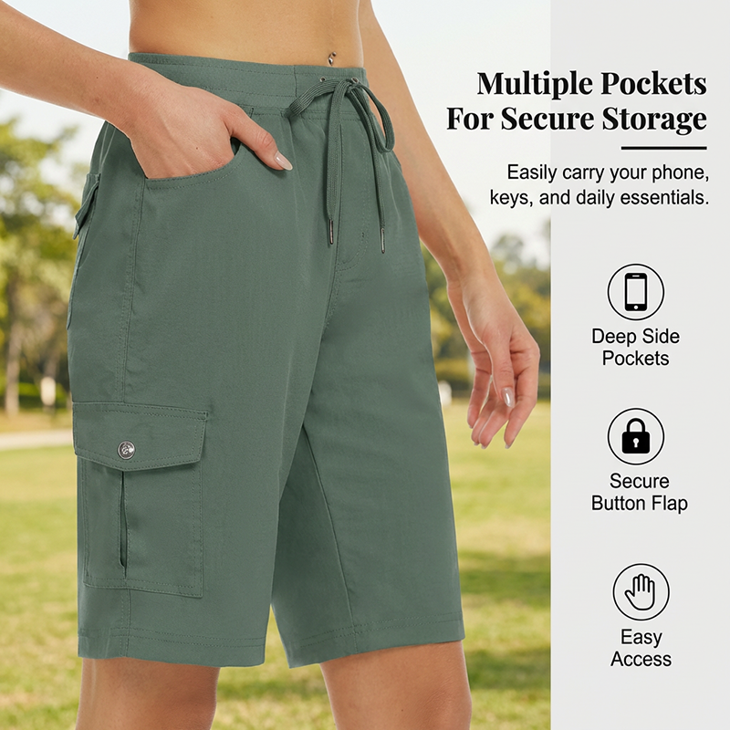 VelaStride™ Cargo Shorts — Feel Unstoppable with Cool, Secure Comfort That Moves With You