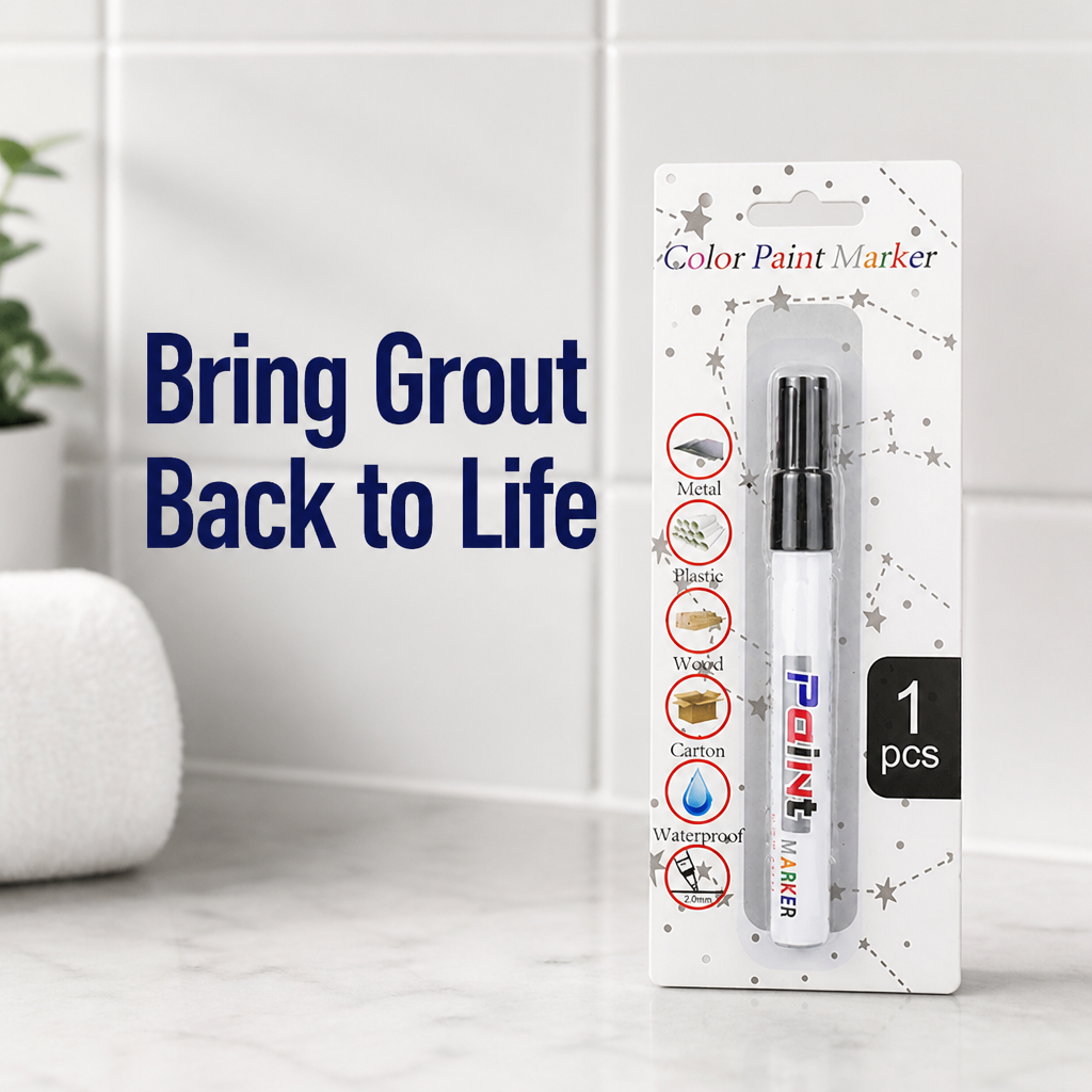 RevitaLine™ — Instantly Bring Your Grout Back to Life with Waterproof Precision