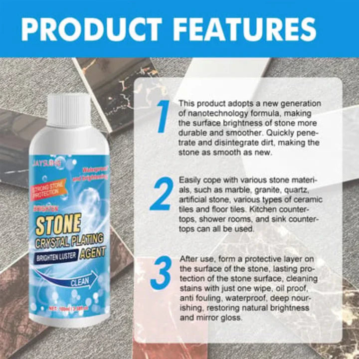 StoneVibe™ — Bring Your Stone Surfaces Back to Life with a Dazzling, Effortless Shine