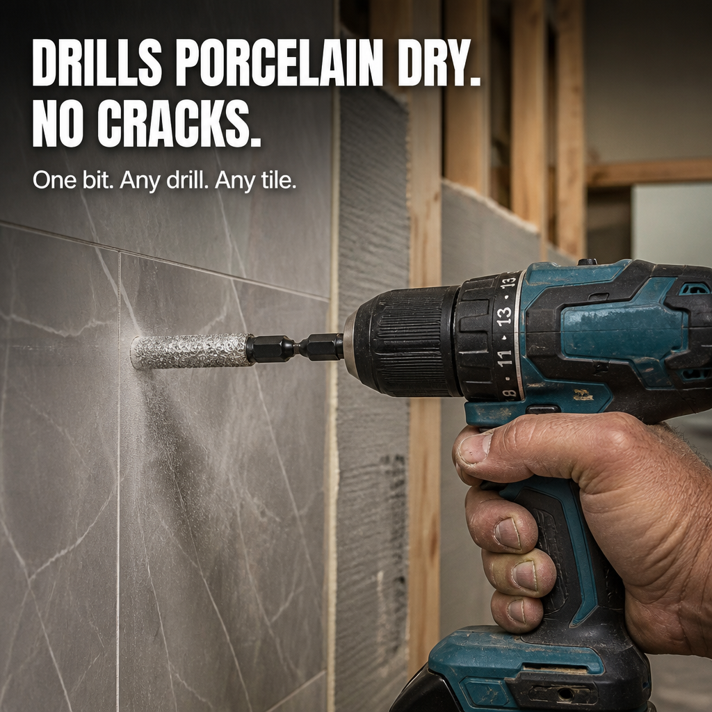 TitanEdge™ — Drill & Grind Porcelain, Marble and Glass Cleaving Without Cracks
