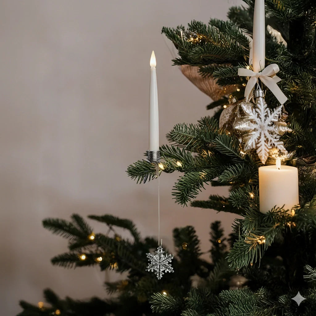 LuminiqueFlame™ — Fill Your Holidays with Safe, Captivating Candlelight Magic