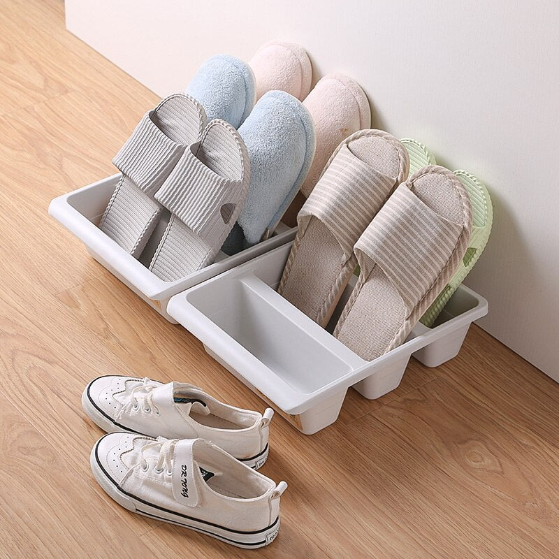 Shoe Organizer | Vertical Shoe Storage | Tool-Free Plug-In Setup | StepStack
