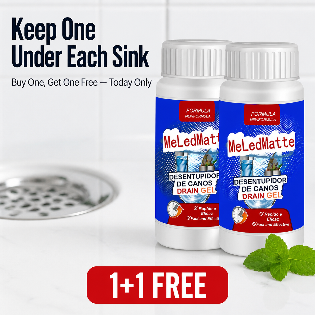 PipeSoothe™ — Remove Hair, Grease & Gunk Blockages Without a Plumber | 1+1 FREE TODAY