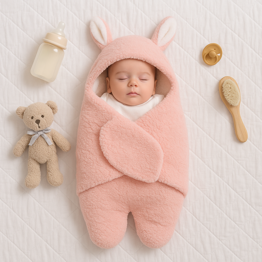 SnuggleNest™ — Wrap Your Baby in Tender Warmth for Deep, Peaceful Sleep