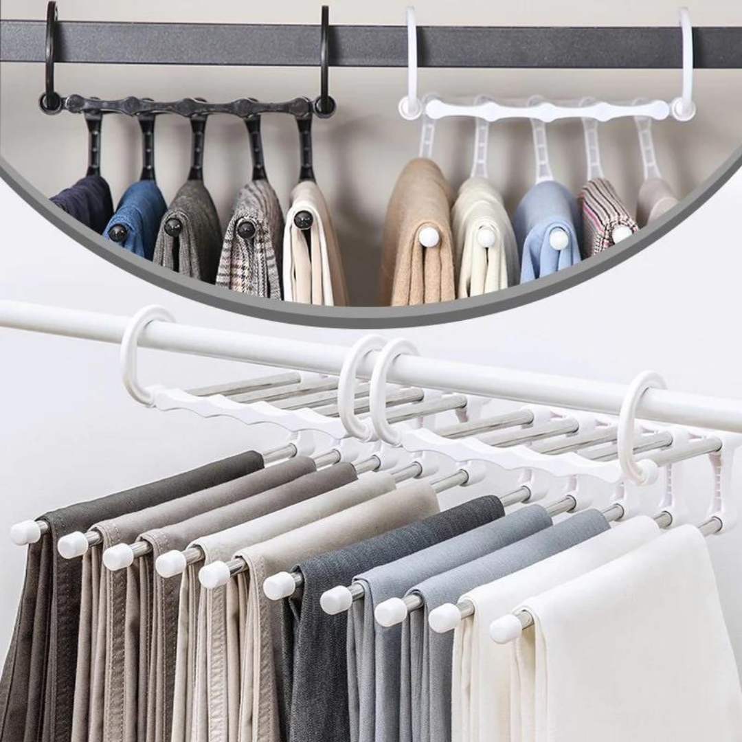 Clothes Hangers | Supreme Space Saver | Foldable Multi-Hanger System | FlexRack