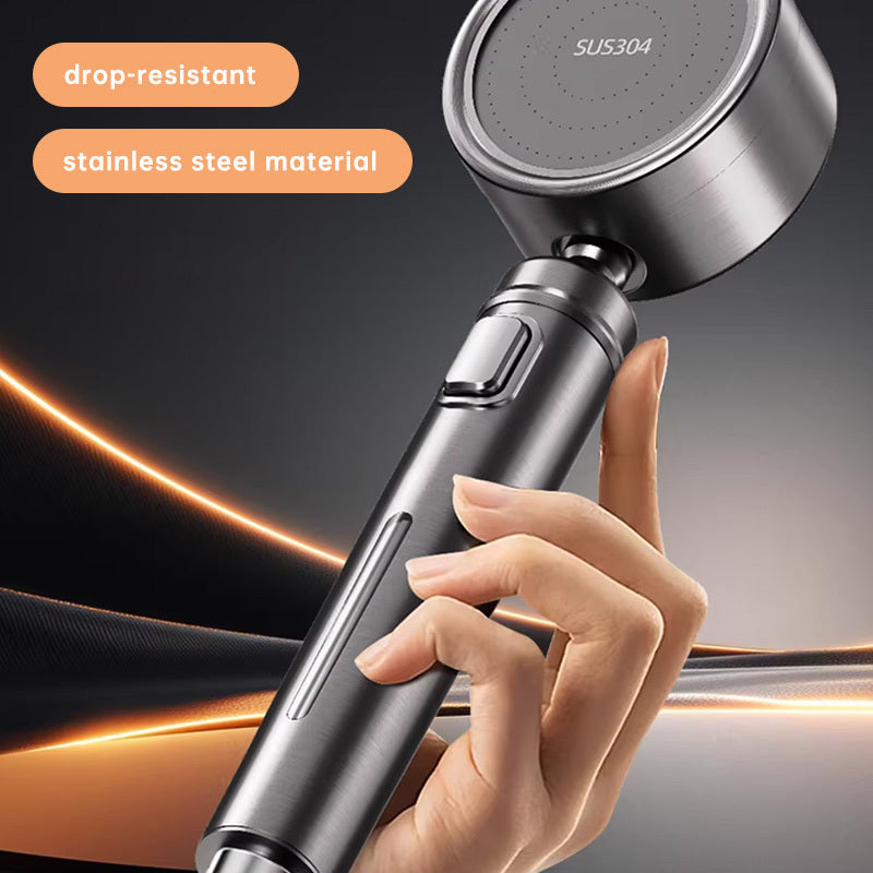 AquaForce – Durable Stainless Steel Handheld Shower Sprayer