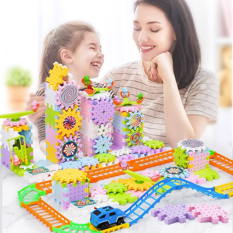 Dynamic GearBuilder™ — Ignite Your Child’s Genius with Every Build and Spin