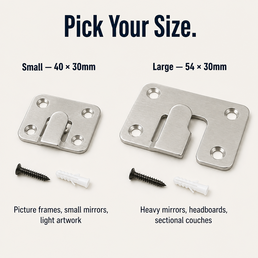 SteadiLatch™ — Lock Your Frames Perfectly Straight for Stunning, Stress-Free Walls