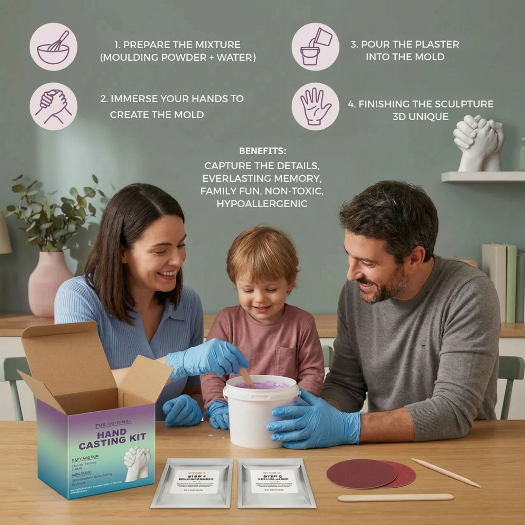 MemoraCast™ — Capture Love’s Touch in a Timeless 3D Keepsake You Can Hold Forever