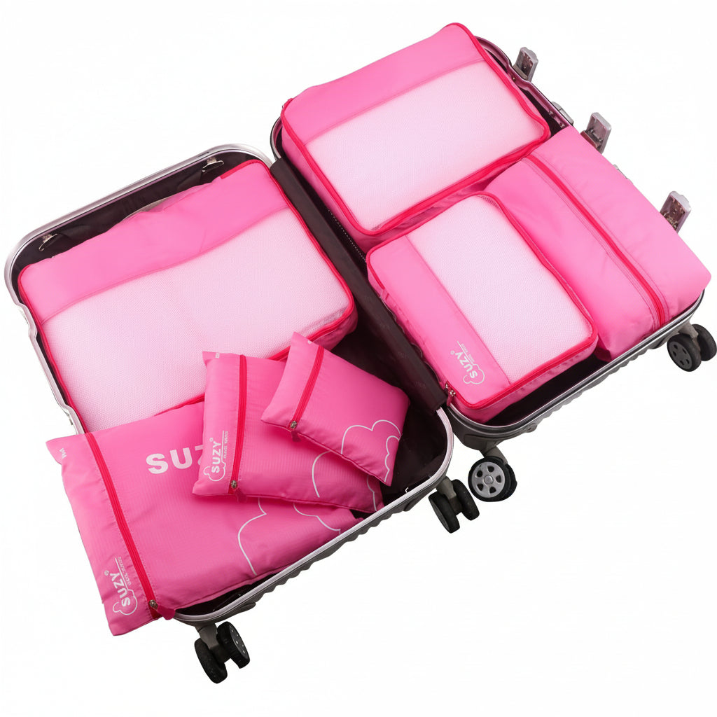 TravelMate - 7-Piece Lightweight Luggage Organizer Set