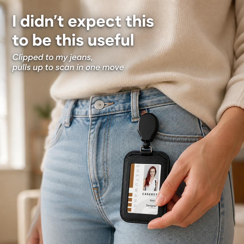 SwiftCord™ — Scan Your Badge Without Removing It From Your Neck