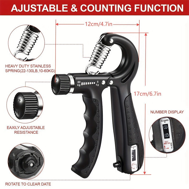 PowerGrip Pro – Ultimate Hand Strength Training Kit