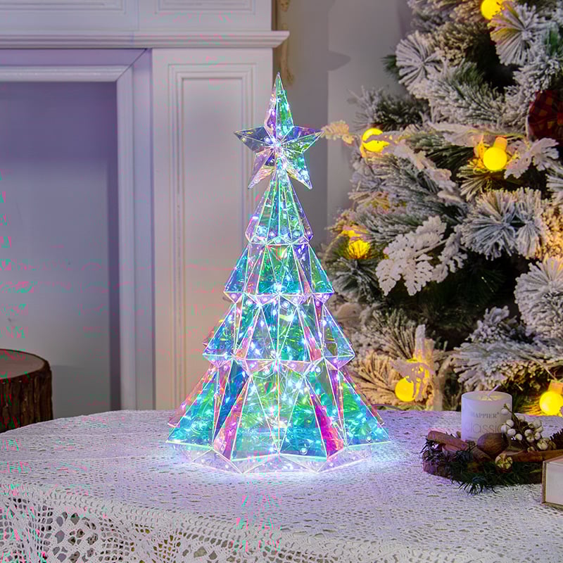 LumaFrost™ RGB Holographic Figures — Ignite Unforgettable Holiday Magic with Vibrant, Ever-Changing Light Shows