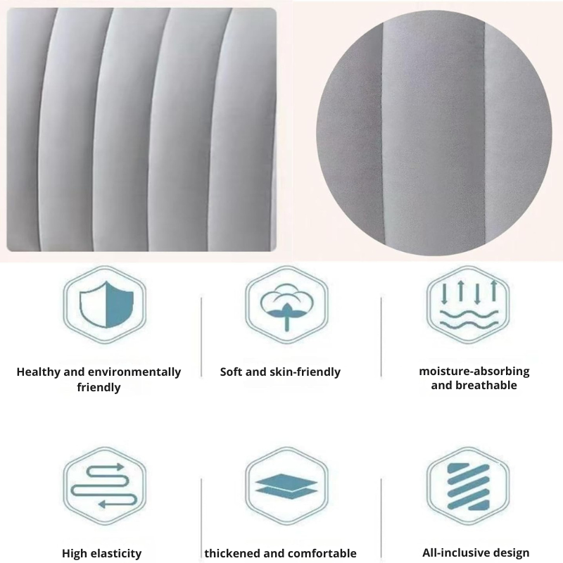 Velvexa™ Headboard Shield — Transform Your Bedroom with Cozy Style and Unbeatable Protection