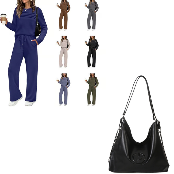 NovaLuxe™ Lounge Set — Wrap Yourself in All-Day Style and Cloudlike Comfort