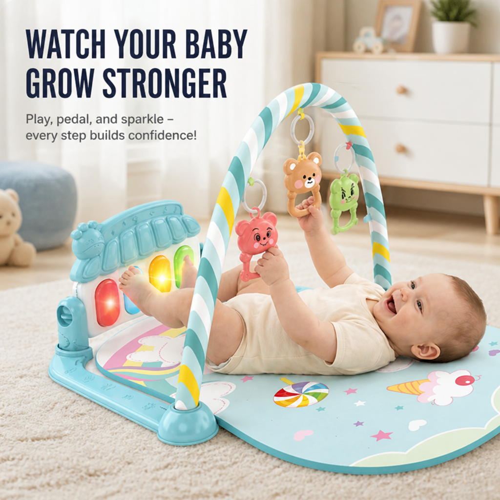 PedalJoy™ — Ignite Your Baby’s Strength, Senses, and Smiles in Every Playful Step