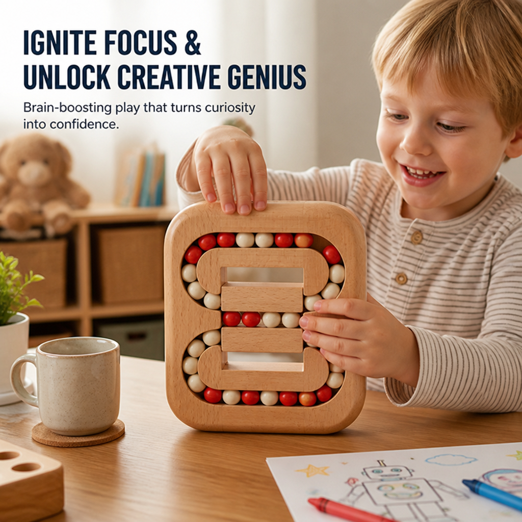 BrainiBean™ — Ignite Your Child’s Focus and Spark Creative Genius Through Play