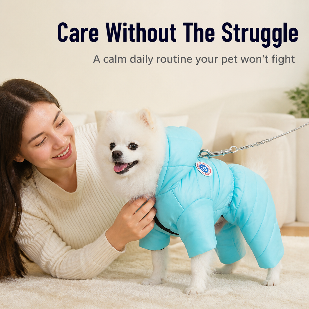 FrostFur™ — Wrap Your Dog in Toasty Warmth and Holiday Joy All Day Long