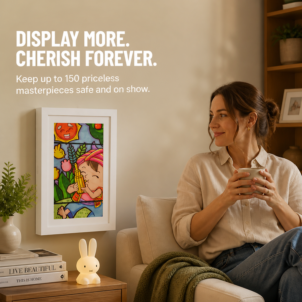 CanvasNest™ — Transform Chaos into a Proud Gallery of Priceless Childhood Moments