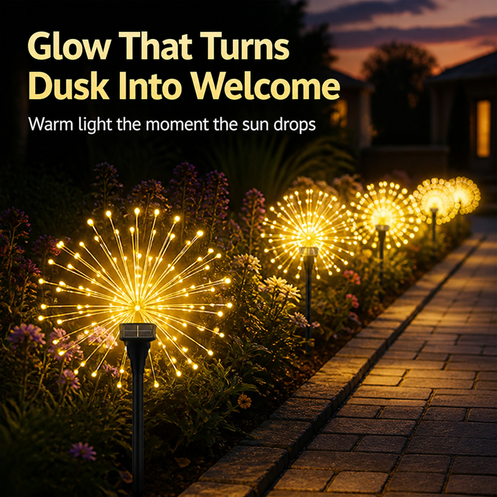 LuminaBurst™ — Ignite Your Nights with Effortless, Dazzling Outdoor Magic