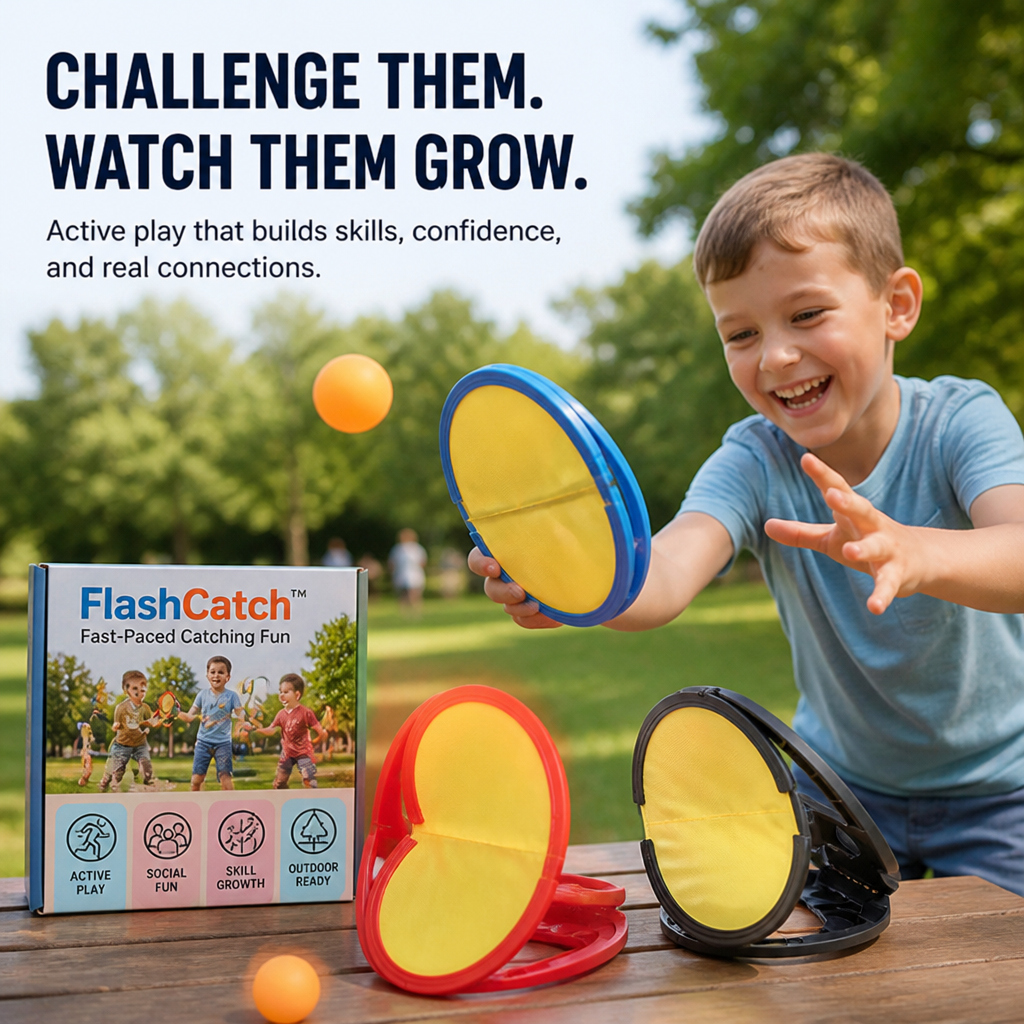 FlashCatch™ — Ignite Your Child’s Confidence and Unstoppable Energy in Every Catch!
