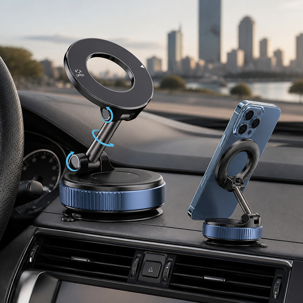 GripTitan™ — Command Every Drive with Rock-Solid Phone Security and Effortless Control