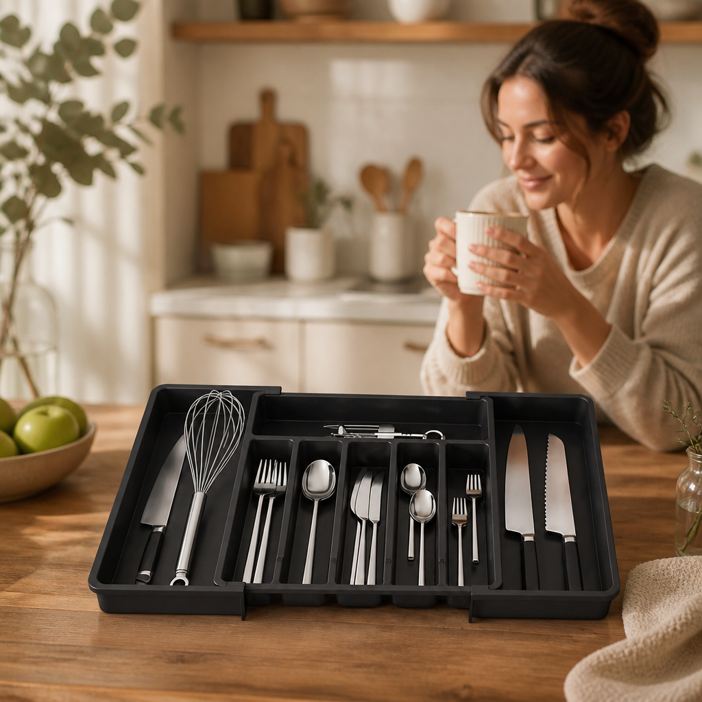 ShiftNest™ Adjustable Organizer — Finally Enjoy a Perfectly Neat Drawer That Brings You Daily Calm