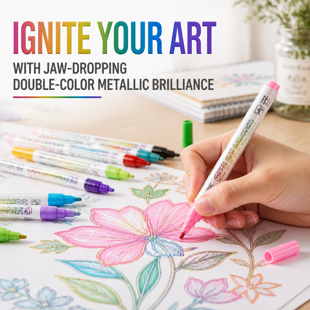 MetaShine™ — Ignite Your Art with Jaw-Dropping Double-Color Metallic Brilliance