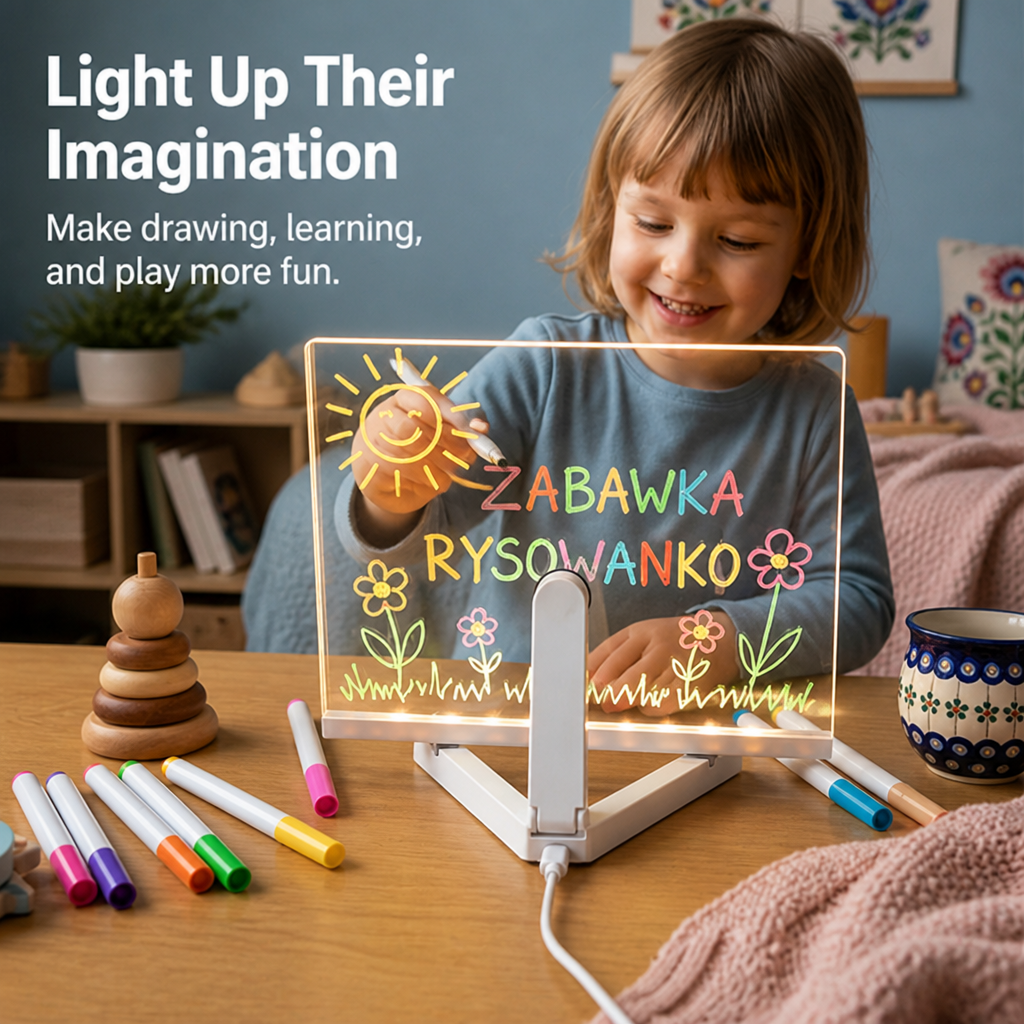 LumoCraft™ — Ignite Your Child’s Imagination with Every Glowing Stroke