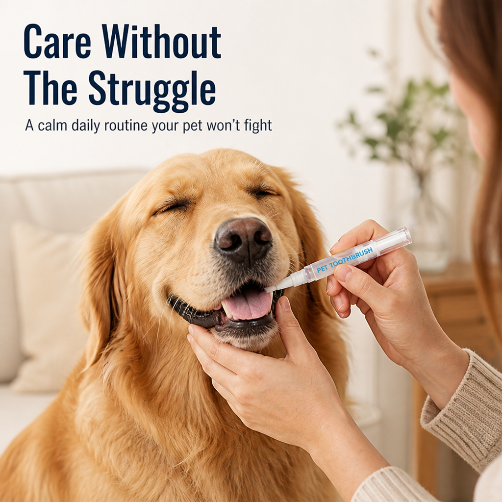 FloraFresh™ Pet Smile Pen — Effortless Daily Care for a Bright, Happy Pet Smile