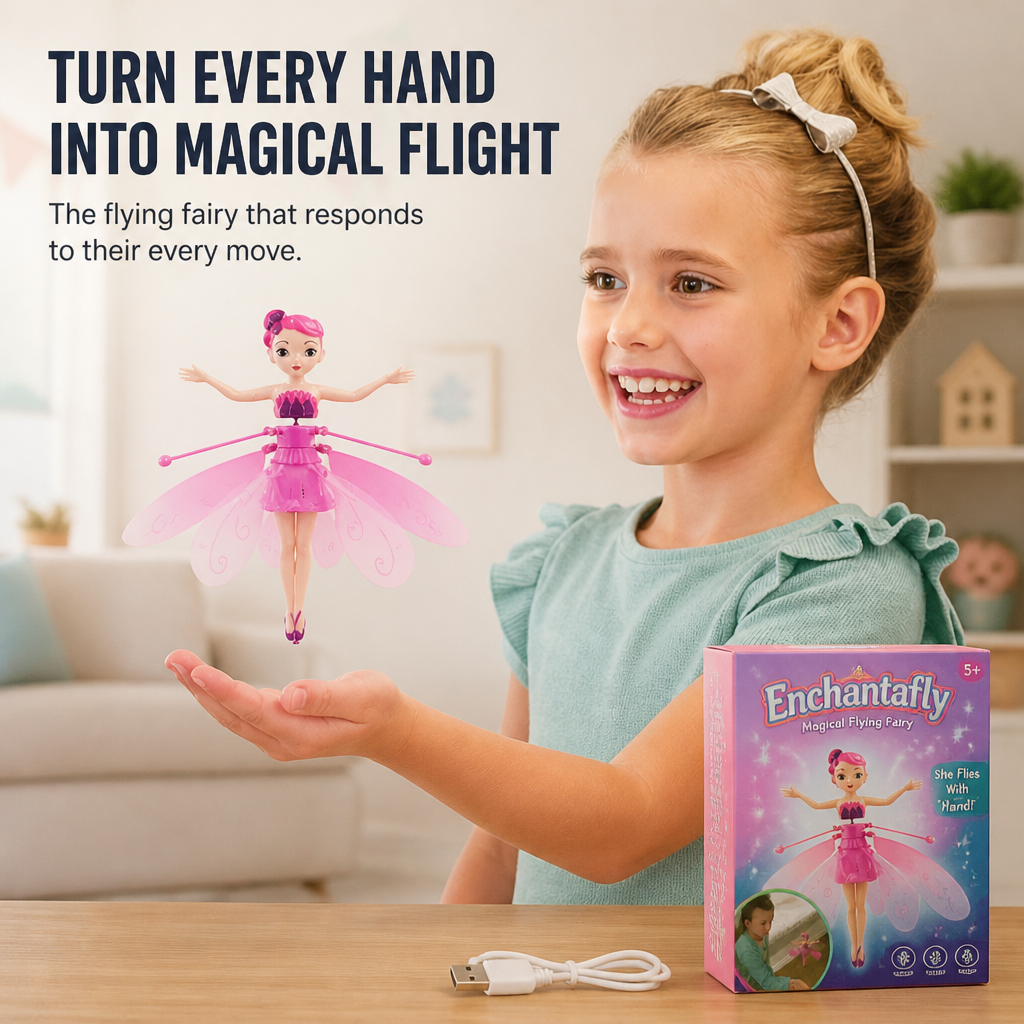 EnchantaFly™ — Ignite Wonder and Turn Every Hand Gesture Into Magical Flight