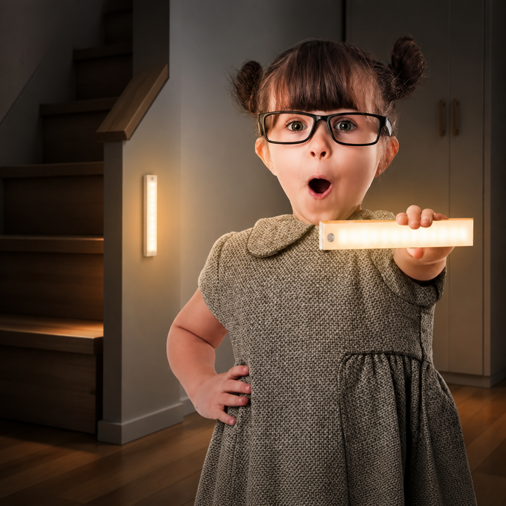 LumaSense™ — Hands-Free Glow That Turns Every Step Into Safety and Calm