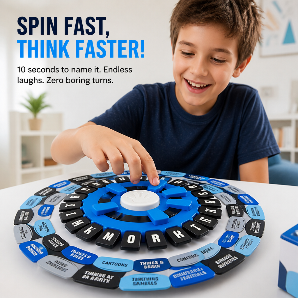 BlazeSpin™ — Fuel Heart-Pounding Word Duels That Ignite Wild Fun and Fierce Friendships