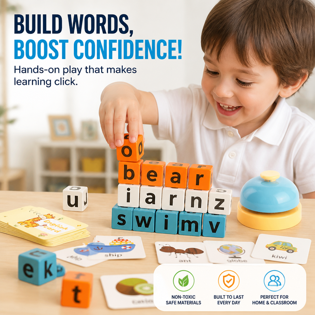 LexiLift™ — Spark Fearless Word Builders and Screen-Free Confidence Every Day