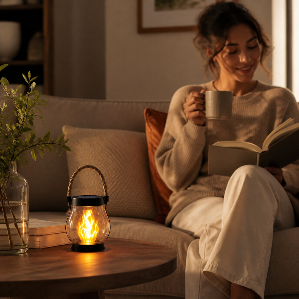GlowEmber™ — Transform Your Nights with Cozy, Firelight Magic Without the Risk