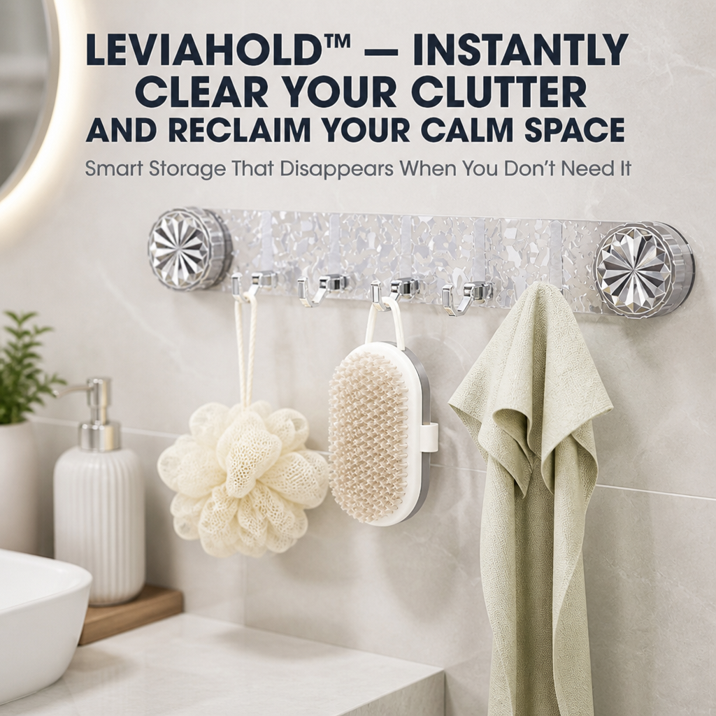 LeviaHold™ — Instantly Clear Your Clutter and Reclaim Your Calm Space