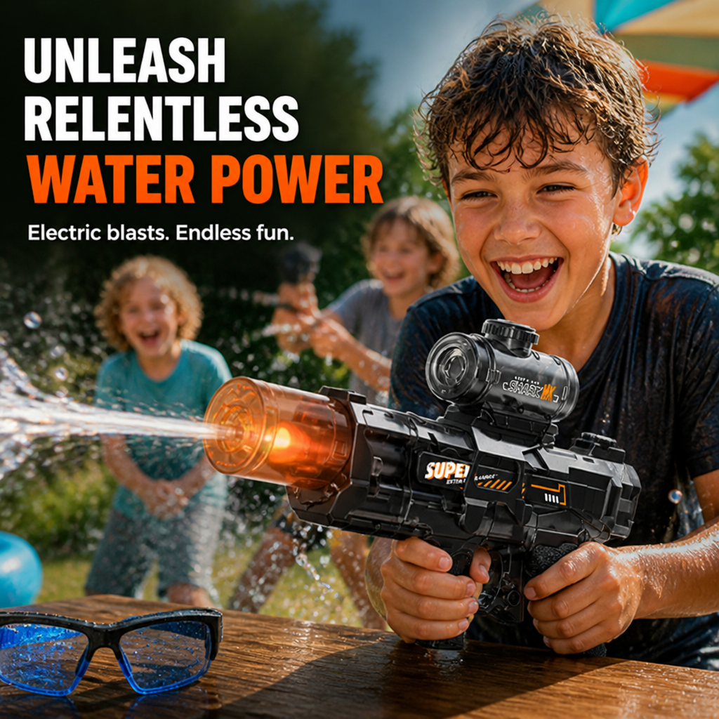 HydroBlaze™ — Unleash Relentless Water Power and Own Every Splash Battle