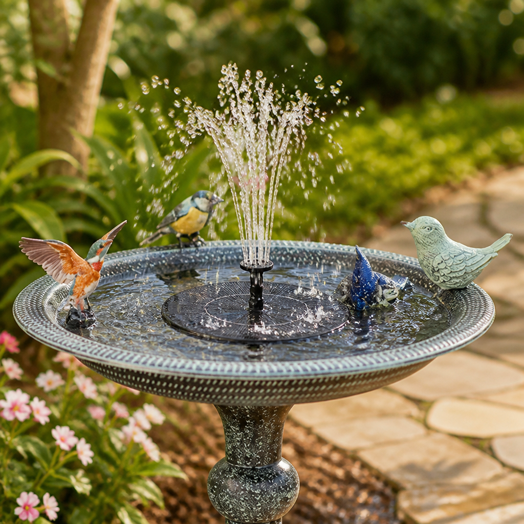 LuminaFlow™ — Transform Your Garden into a Sunlit Oasis of Peace and Birdsong