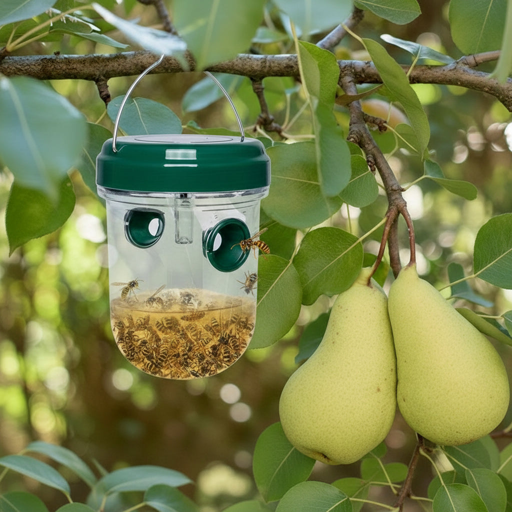 EcoTrap – Solar-Powered Wasp and Hornet Catcher Set