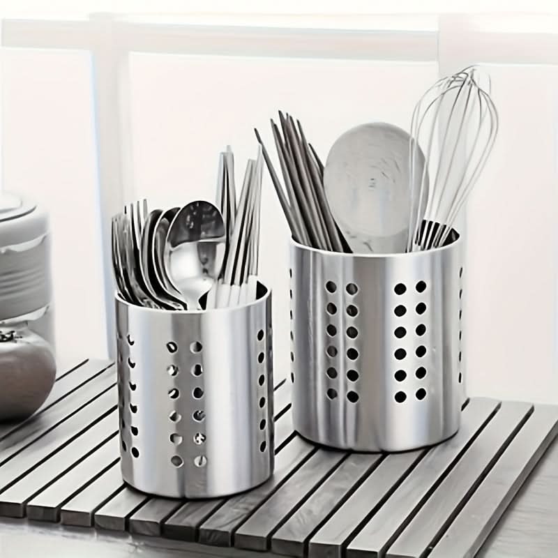Utensil Holder Cylinder for Organized Kitchen Storage